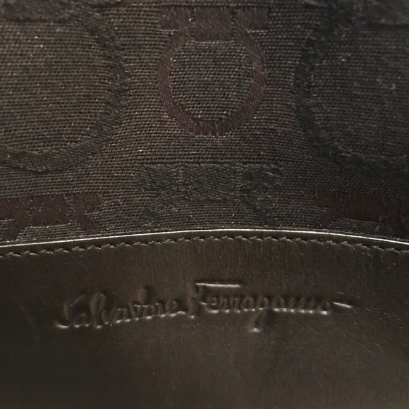 Auth. Salvatore Ferragamo Nylon Bag & Wallet - Picture 4 of 7